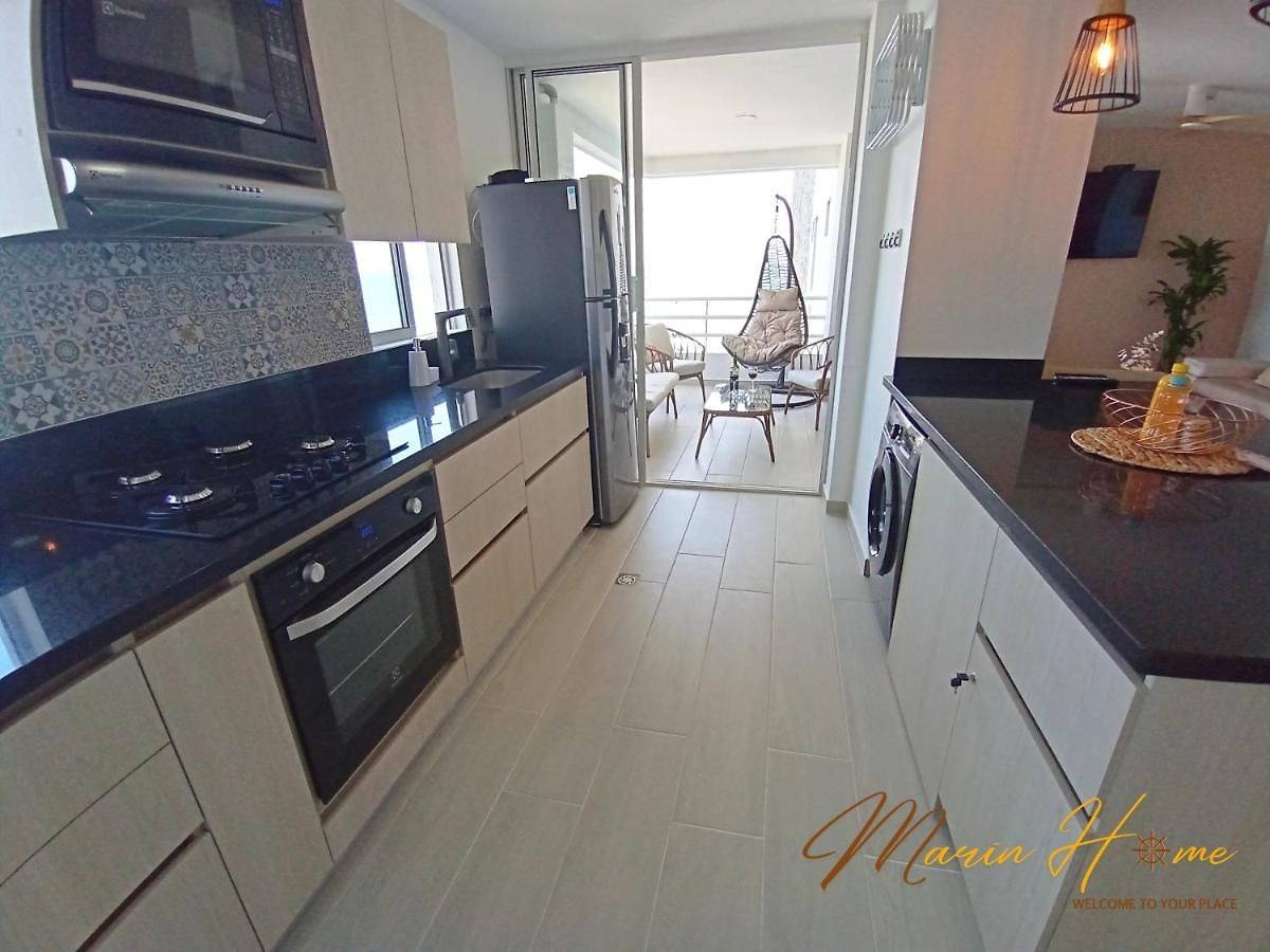 2br Oceanfront - Direct Access - Modern And Spacious - 6th Floor Apartment